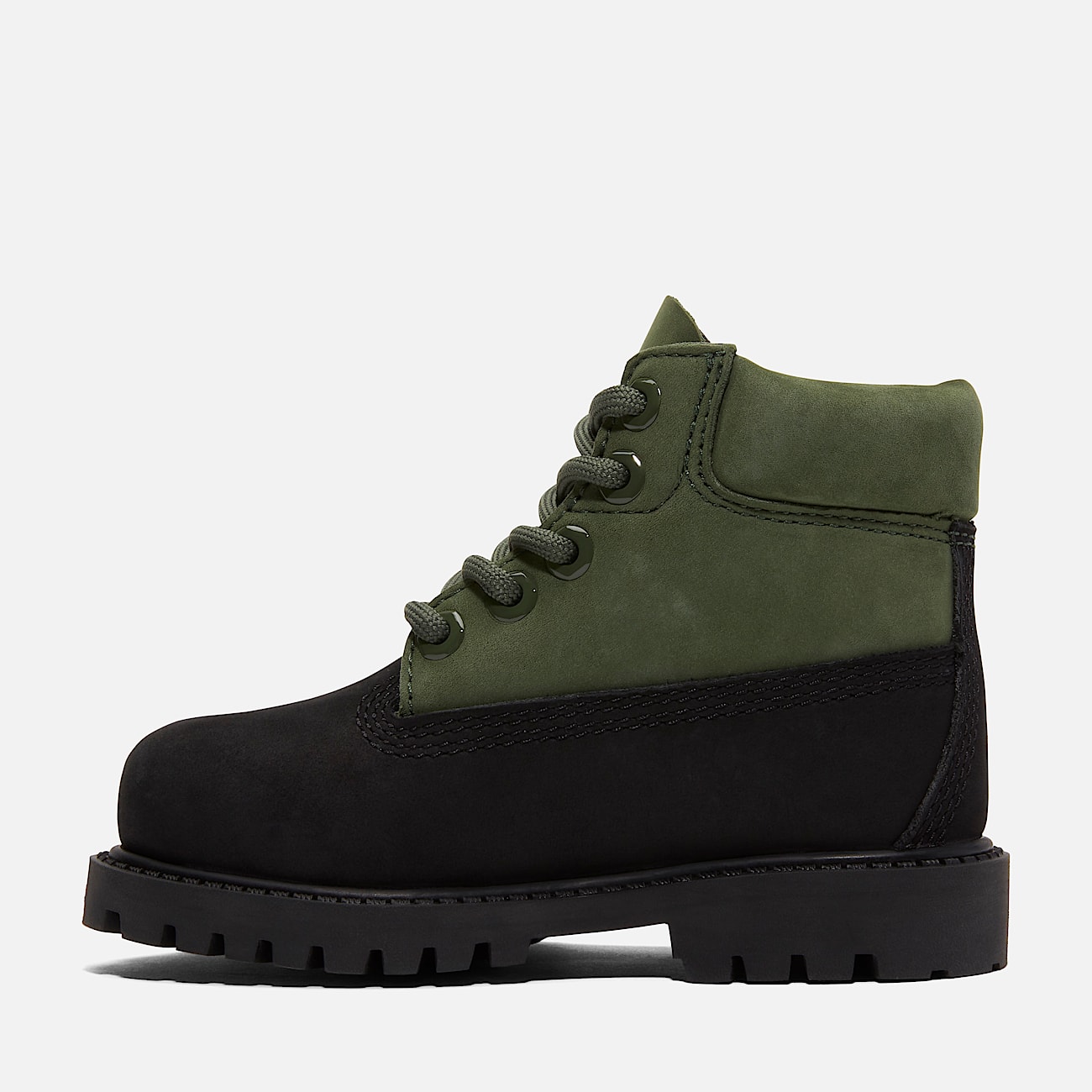 Toddler Timberland® Waterproof Boots - Black/Dark Green
