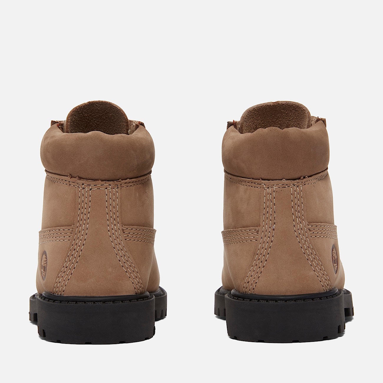 Toddler Timberland Premium 6Inch LaceUp Waterproof Boot TBL Beige Nubuck ALT5