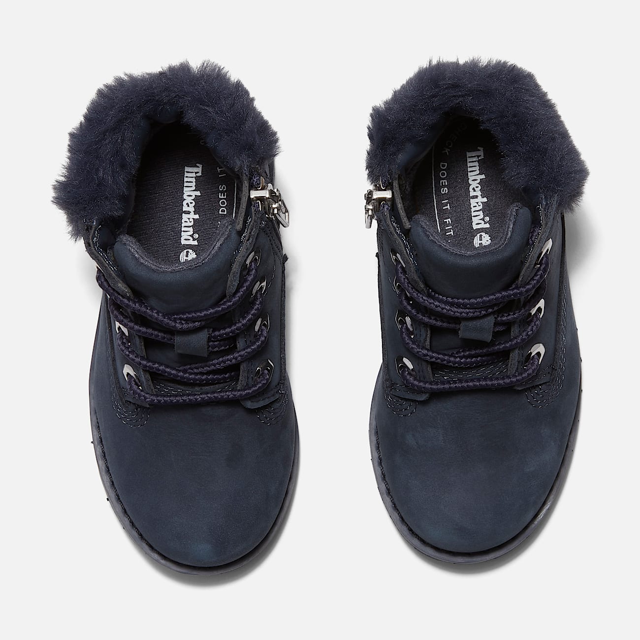 Toddler Pokey Pine 6Inch SideZip Boot TBL Navy Nubuck ALT2