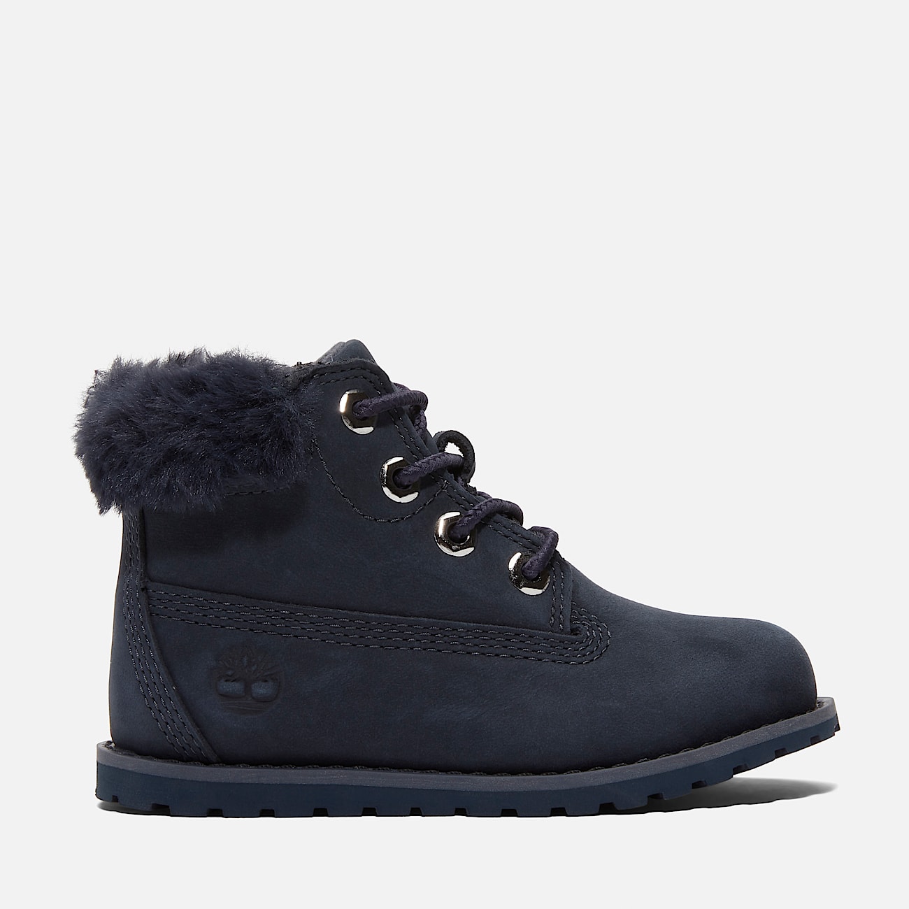 Toddler Pokey Pine 6Inch SideZip Boot TBL Navy Nubuck HERO