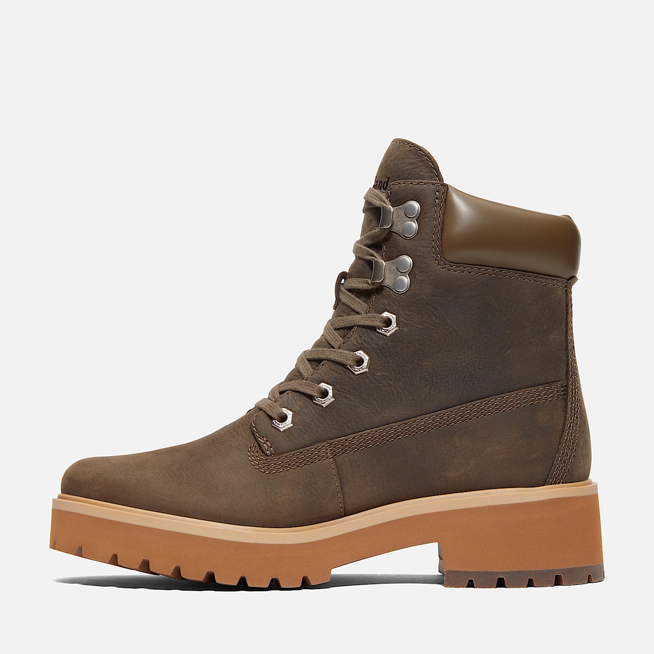 Womens Carnaby Cool Mid LaceUp Boot TBL Olive FullGrain ALT6