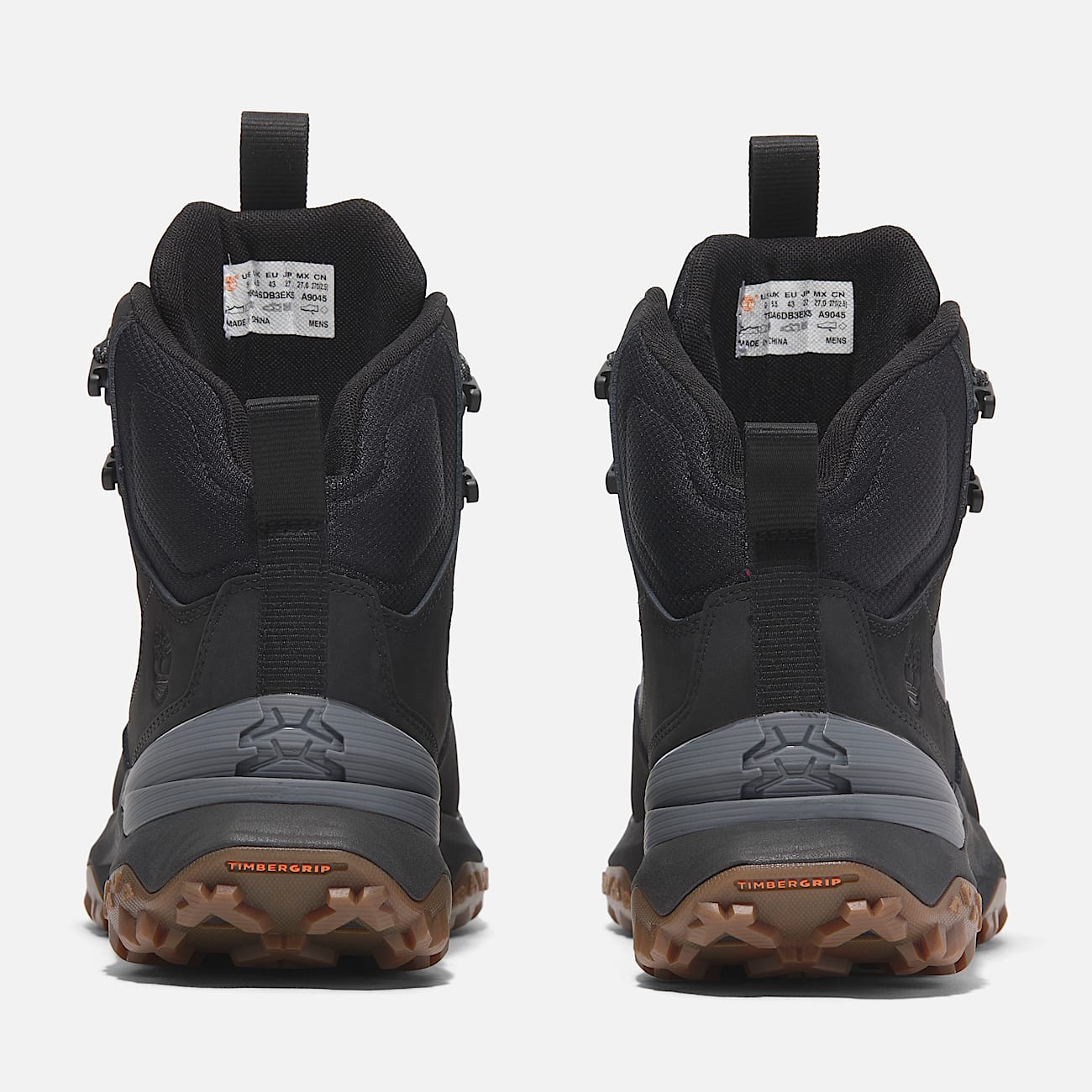 Mens Motion Access Mid Waterproof Hiking Boot TBL Black ALT5