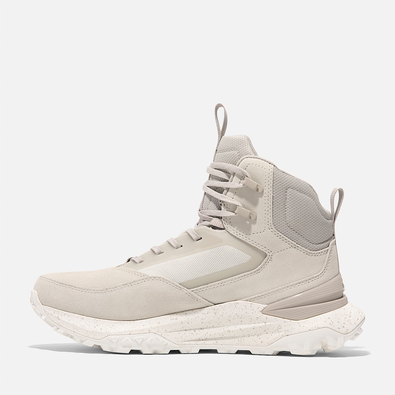 Mens Motion Access Mid Waterproof Hiking Boot TBL White Suede ALT6