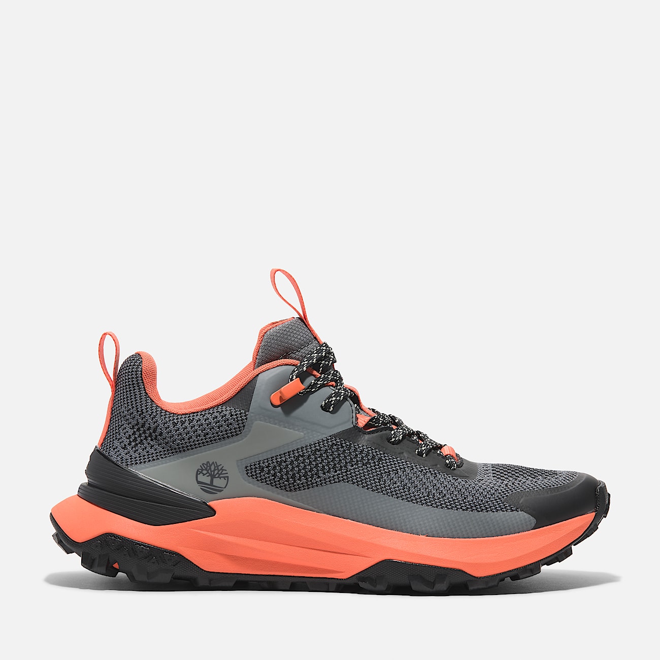 Mens Motion Access Low LaceUp Sneaker TBL Grey KnitOrange HERO