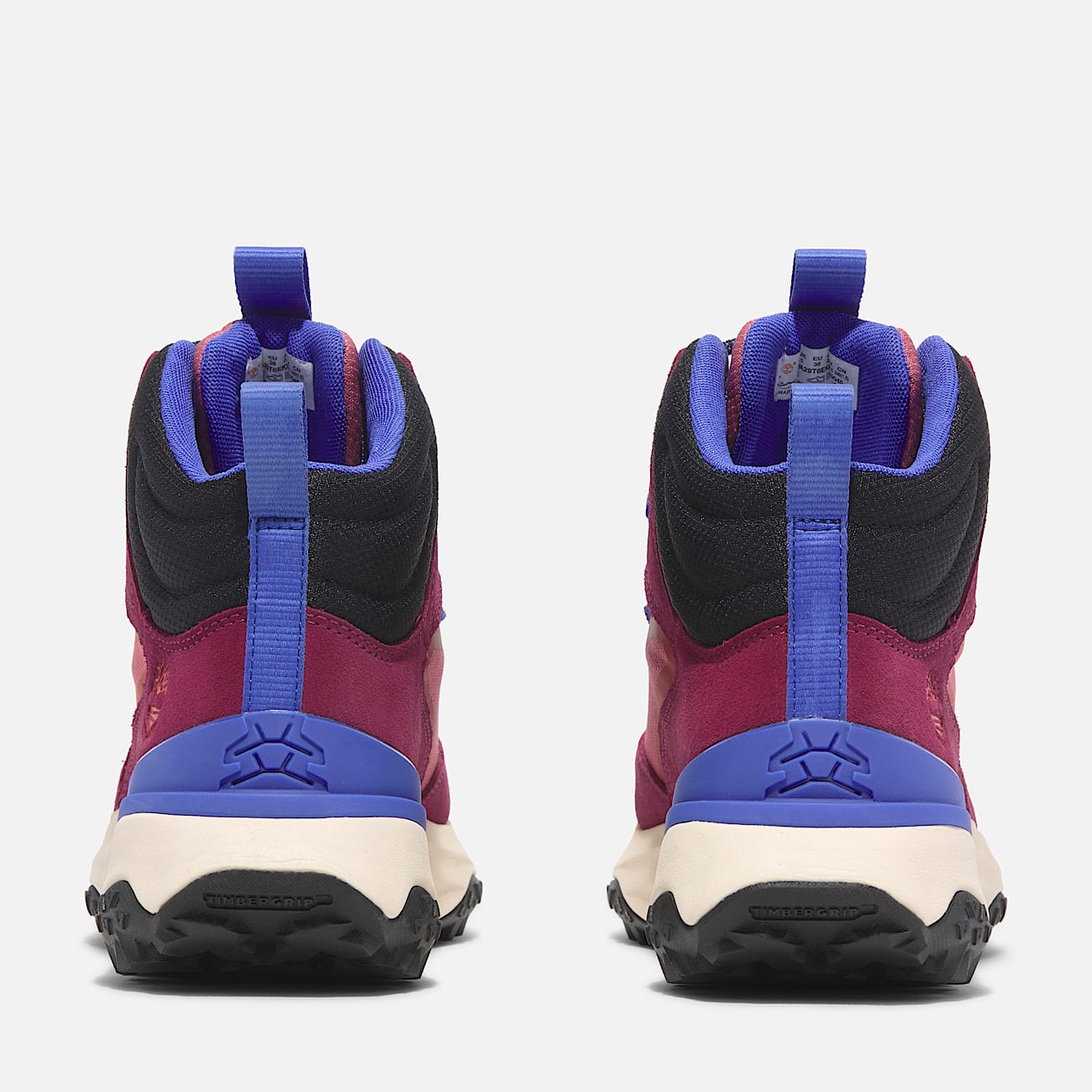 Womens Motion Access Mid LaceUp Waterproof Hiking Boot TBL Dark Pink Suede ALT5