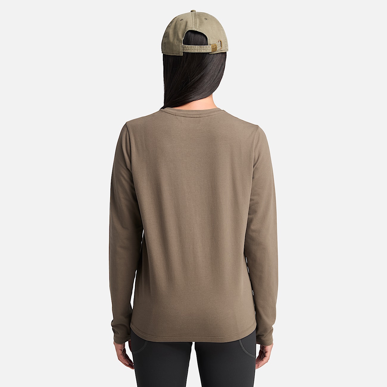 Womens LongSleeve Baby TShirt TBL Chocolate Chip ALT9