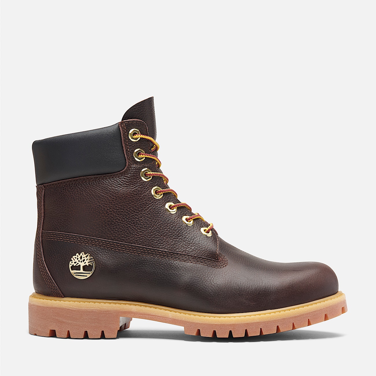 Mens Timberland Premium Espresso 6Inch Lace Up Waterproof Boot TBL Espresso FullGrain HERO