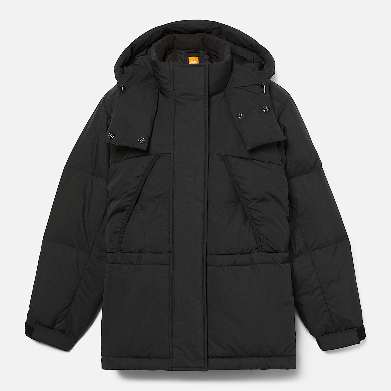 Womens Howker Recycled Down Puffer Jacket TBL Black ALT10