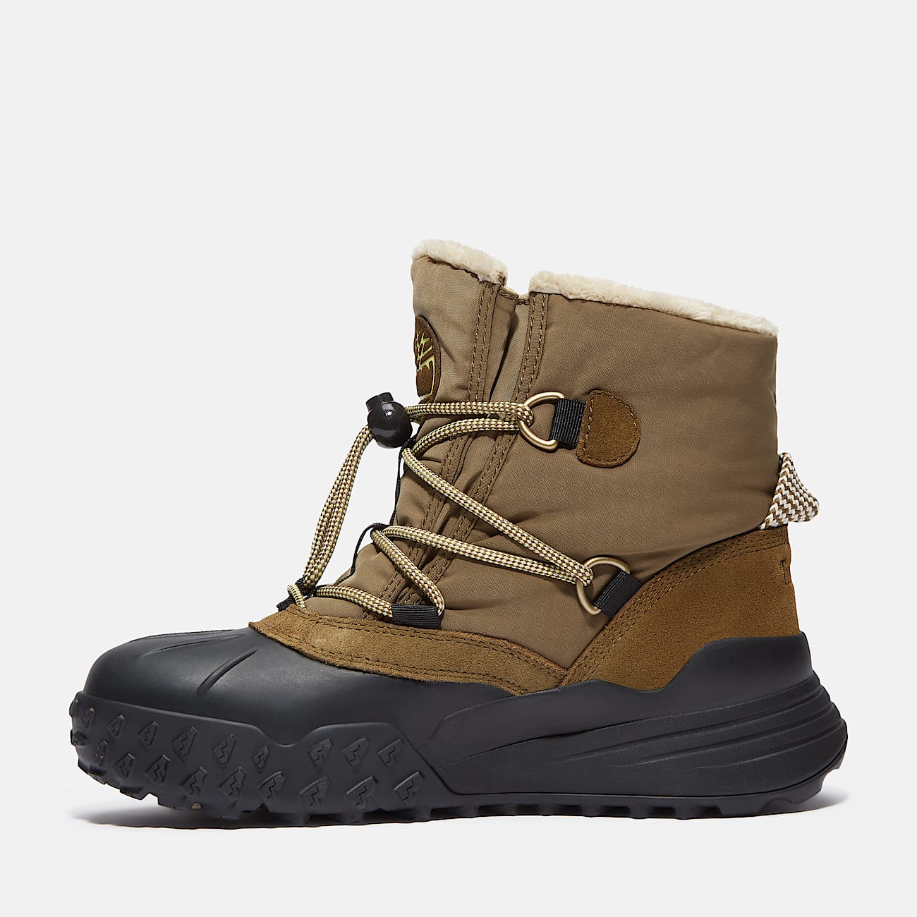 Womens Moriah Range Mid Warm Lined Waterproof Snow Boot TBL Olive Leather ALT6