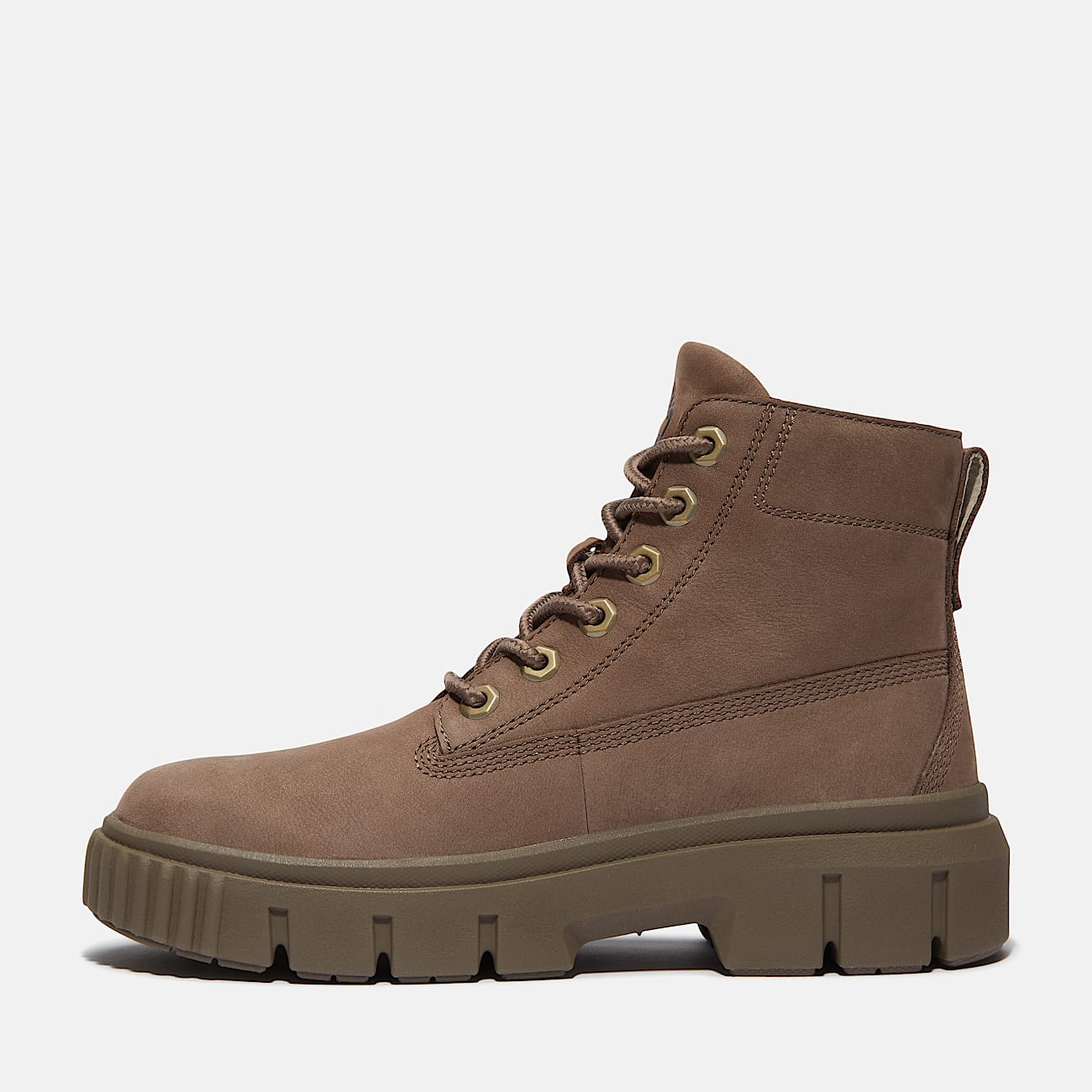 Botas Greyfield Mid LaceUp para mujer TBL Nubuck Marrn ALT6