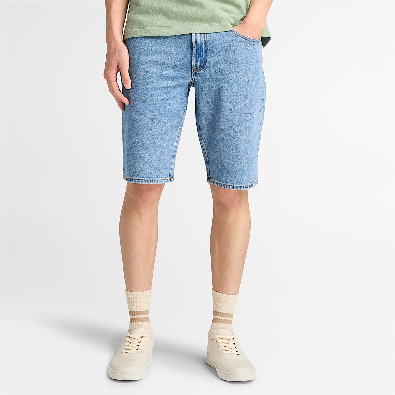 Mens Denim Short TBL Light Shade HERO