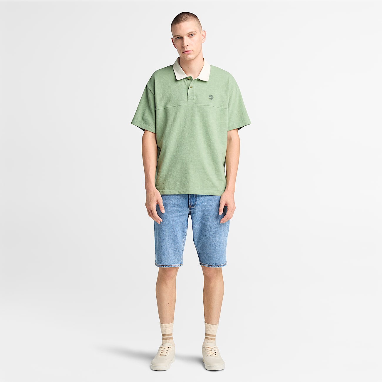 Mens Denim Short TBL Light Shade ALT1