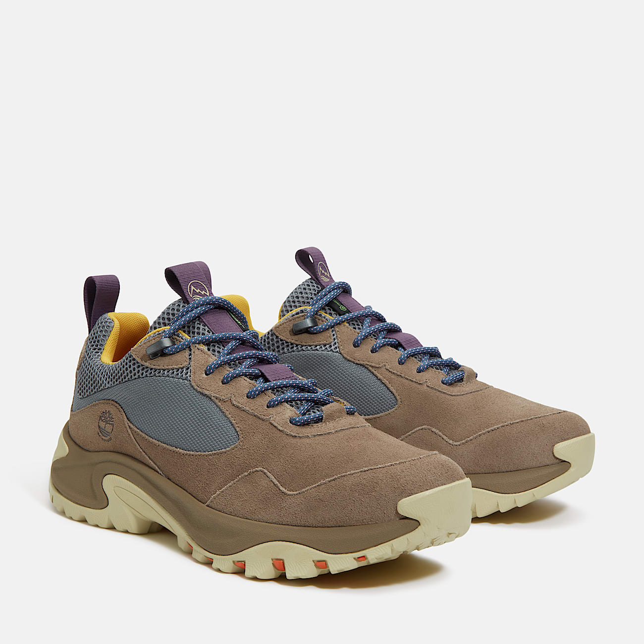 Mens Mt Maddsen Peak Low Waterproof Hiking Boot TBL Medium Beige MeshGrey ALT4