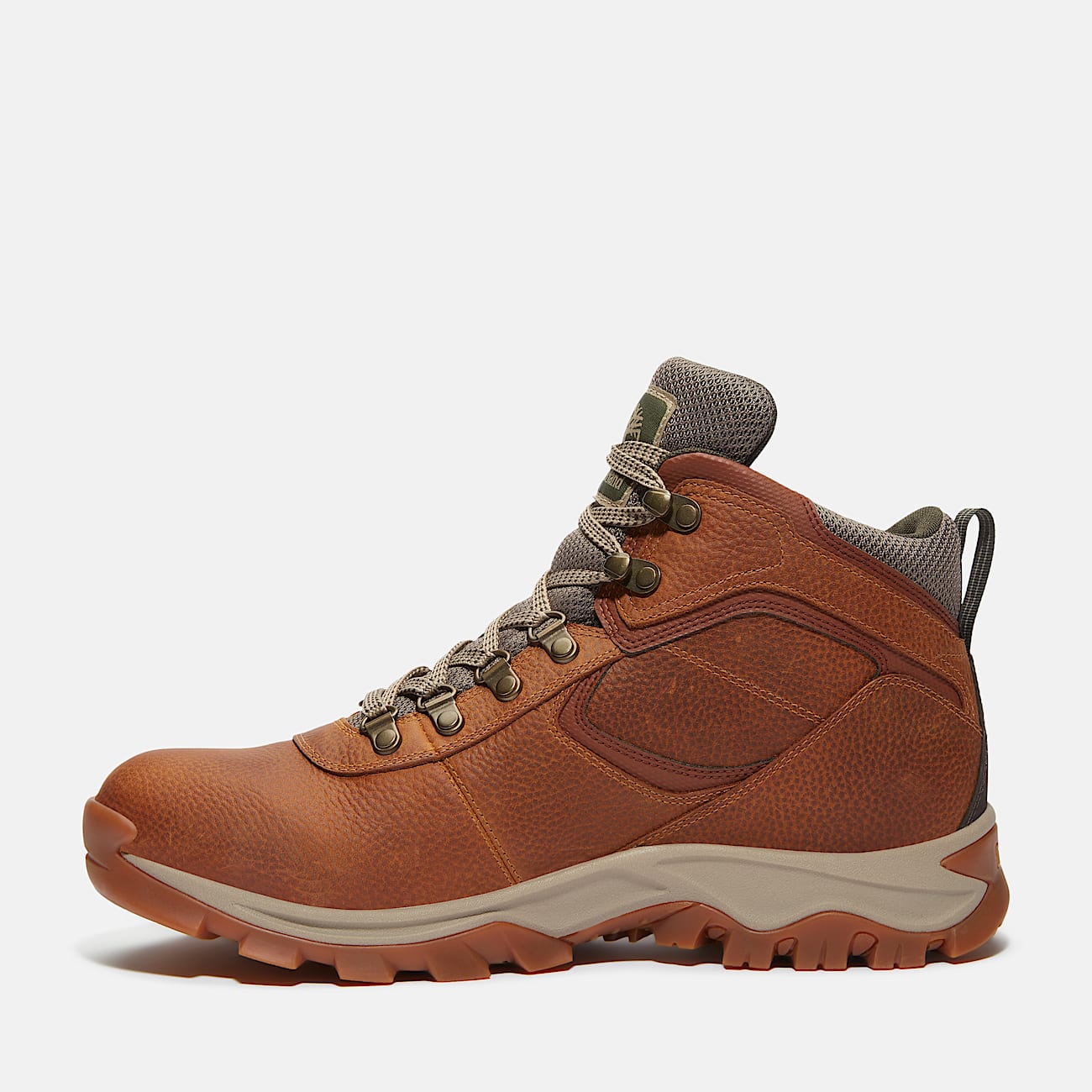Mens Mt Maddsen Waterproof Mid Hiking Boot TBL Light Brown FullGrain ALT6