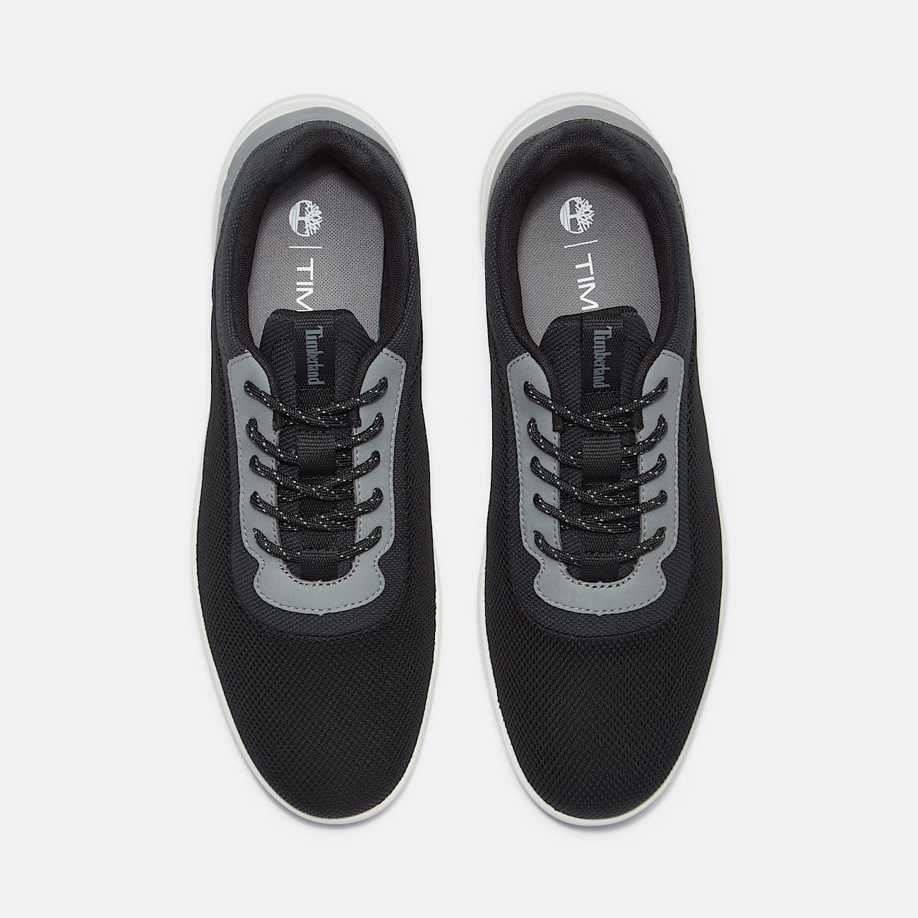 Mens Parker Street Low LaceUp Sneaker TBL Black Knit ALT2