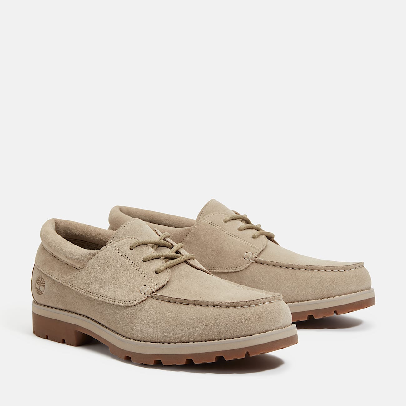 Chaussure lace Britton Square pour hommes TBL Sude brun ple ALT4