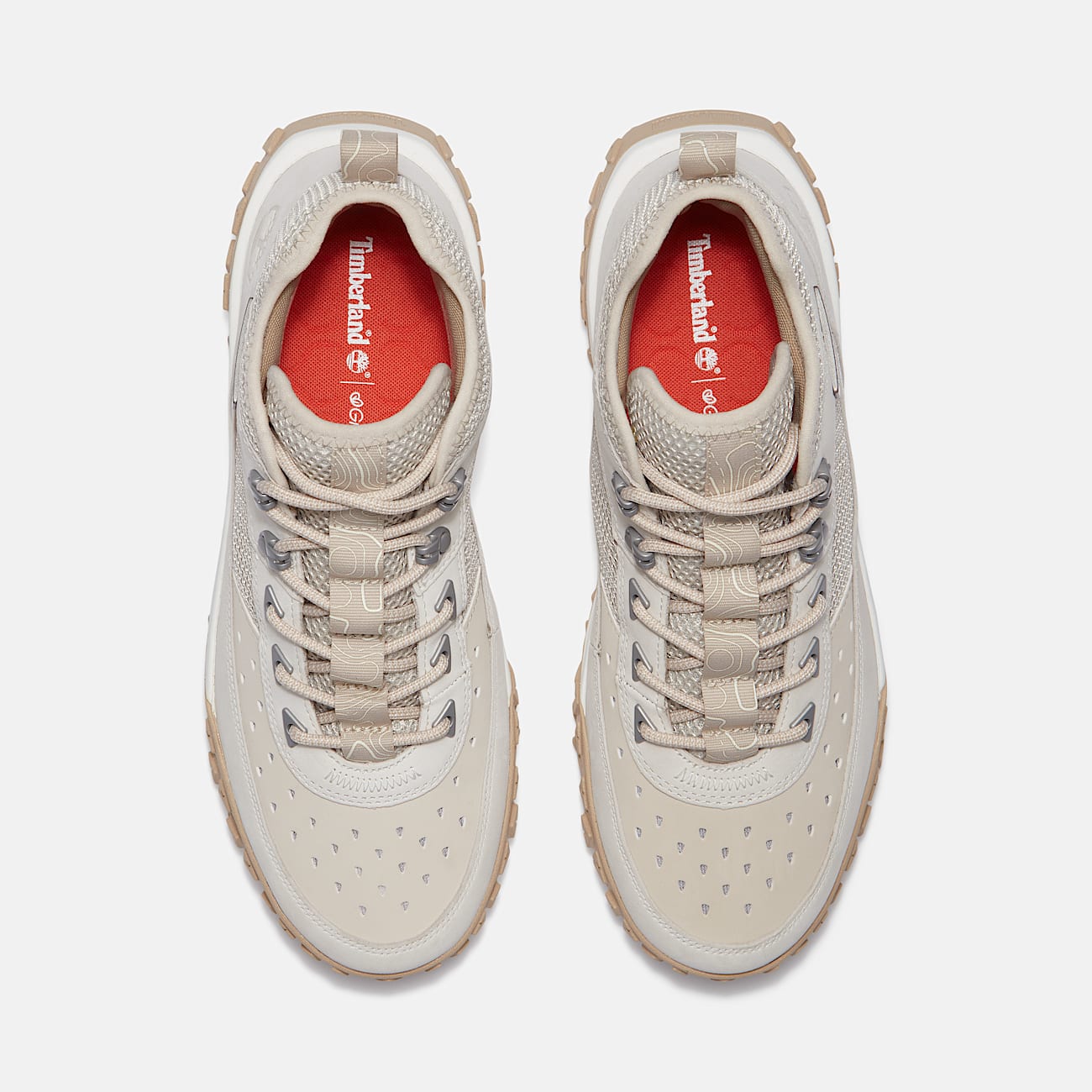 Mens GreenStride Motion 6 Mid LaceUp Hiking Boot TBL Light GreyWhite ALT2