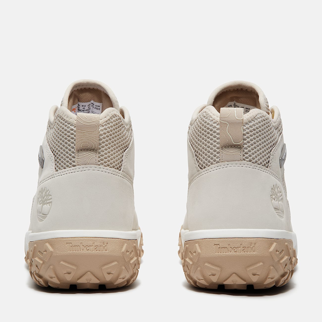 Mens GreenStride Motion 6 Mid LaceUp Hiking Boot TBL Light GreyWhite ALT5