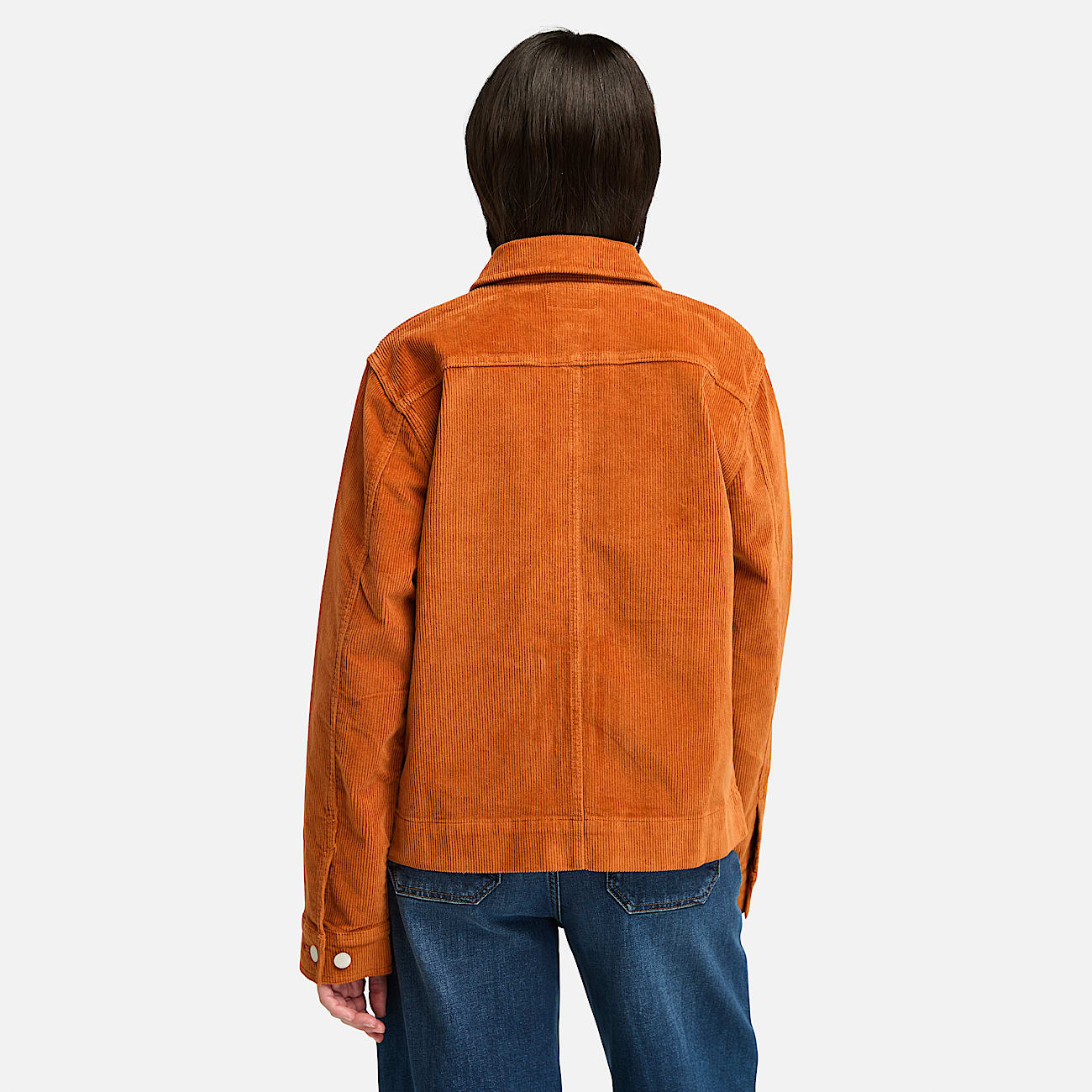 Womens Kempshire Corduroy Chore Jacket TBL Umber ALT9