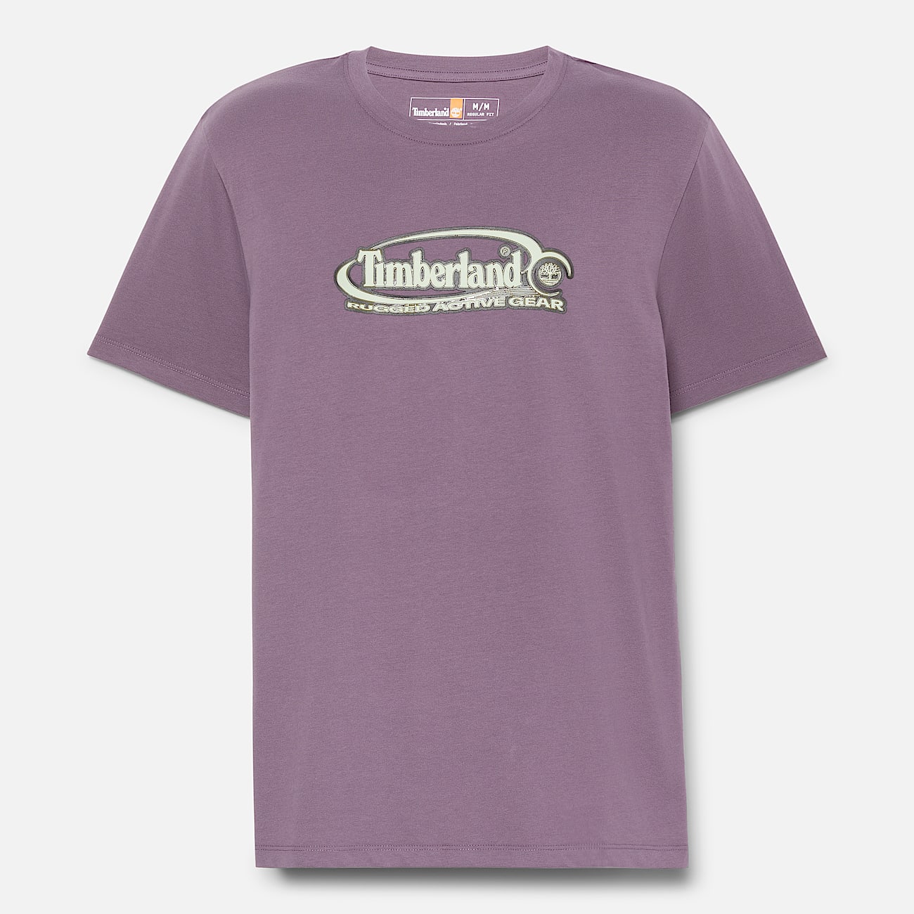 Mens Big Oval Logo TShirt TBL Vintage Violet ALT10