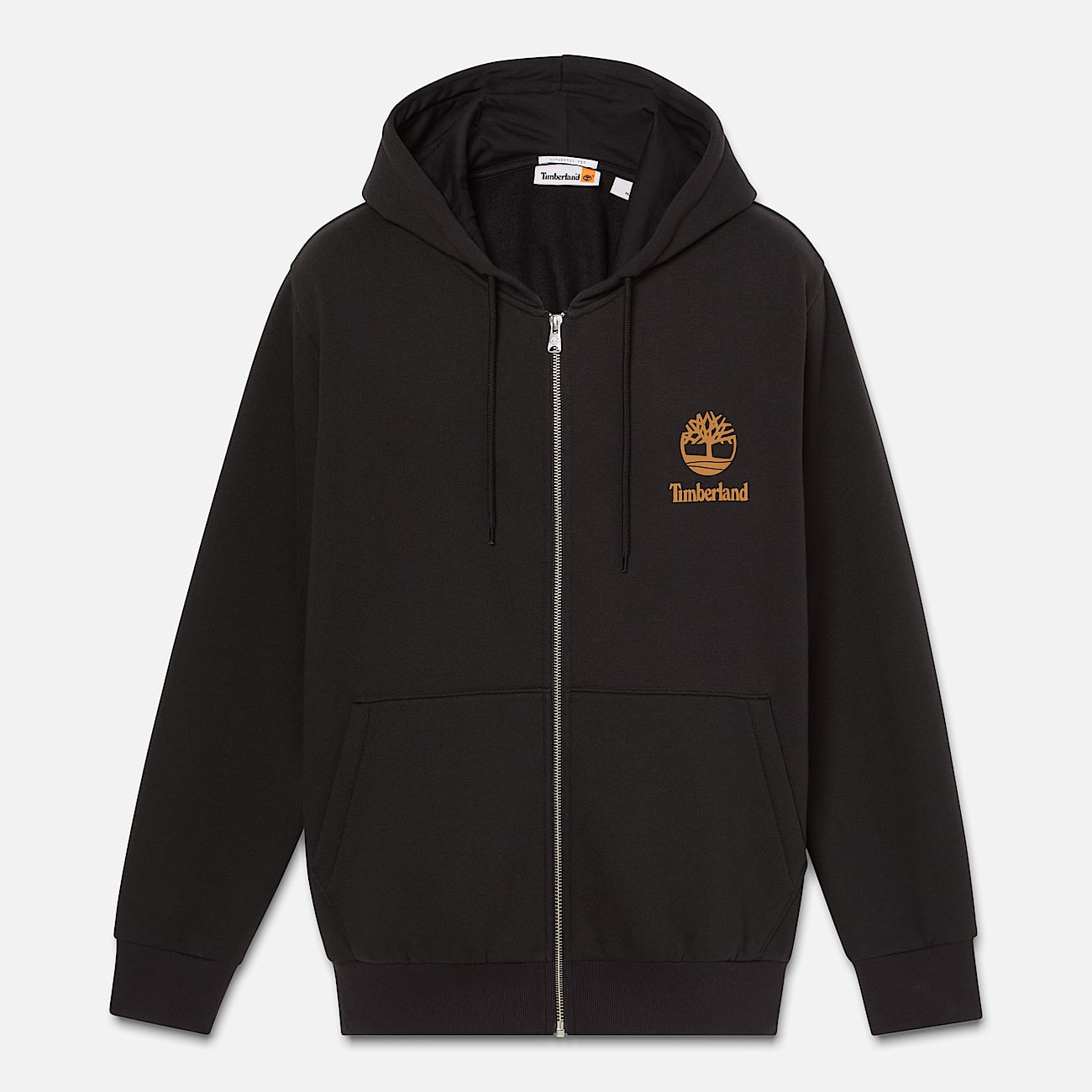 Print Stack Logo FullZip Hoodie TBL Black ALT10