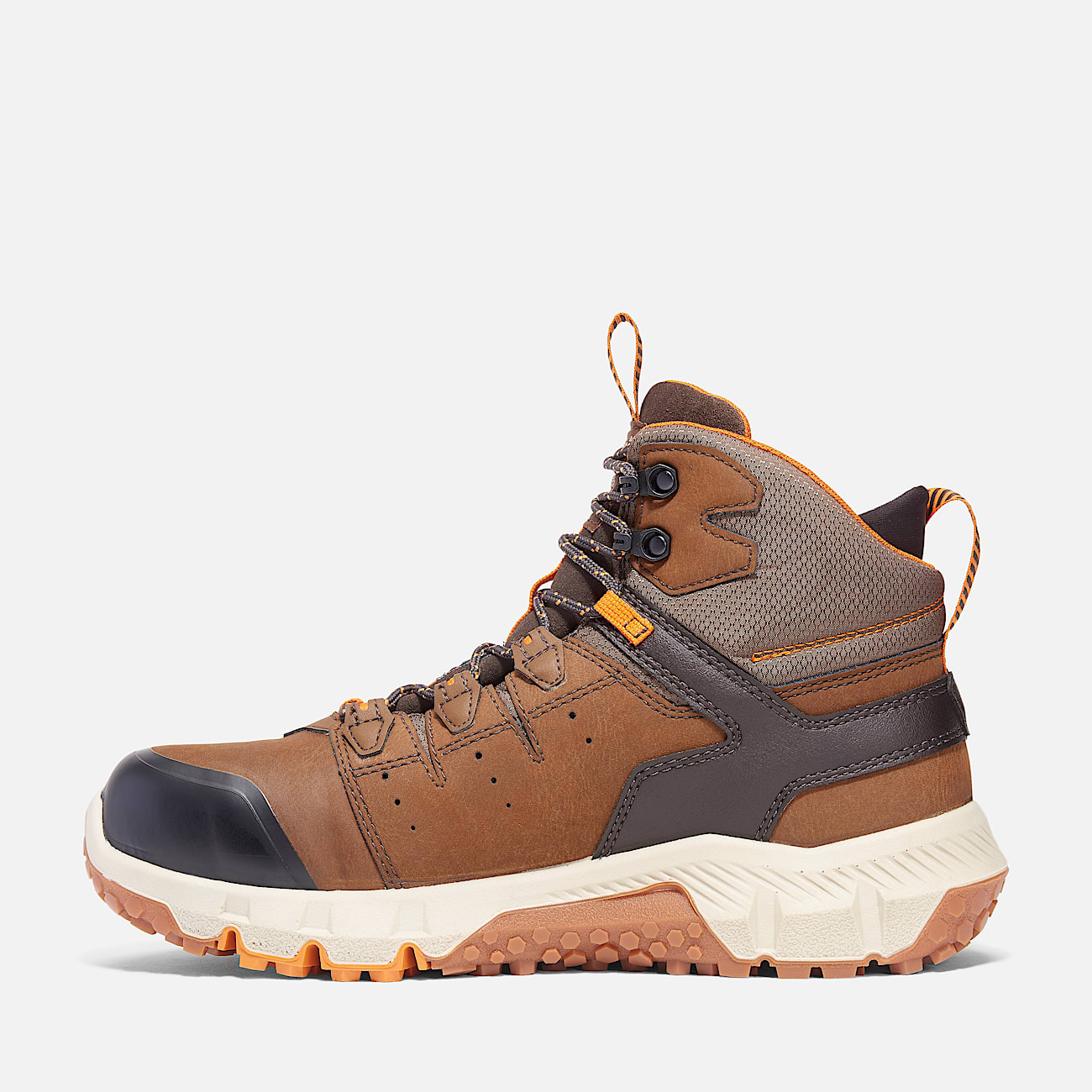 Mens Tempe CSA 6 Waterproof Alloy Toe Work Boot TBL Medium Brown Leather ALT6