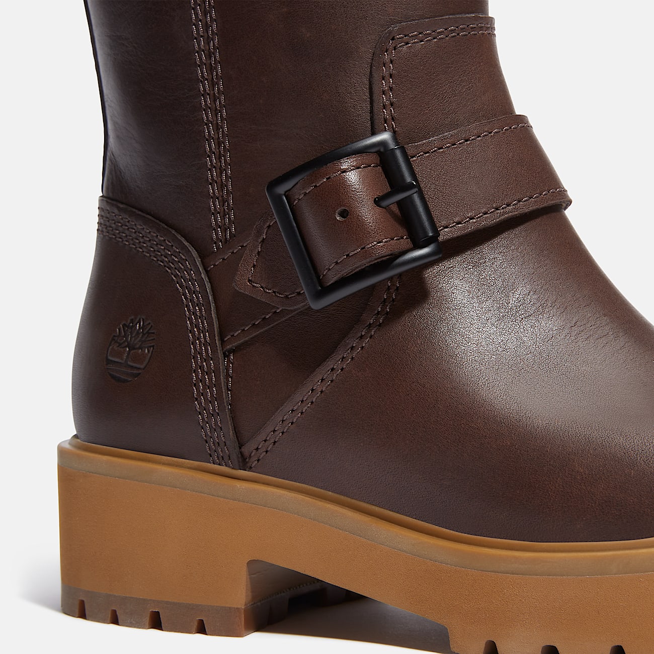 Womens Carnaby Cool Tall Zip Boot TBL Dark Brown FullGrain ALT7