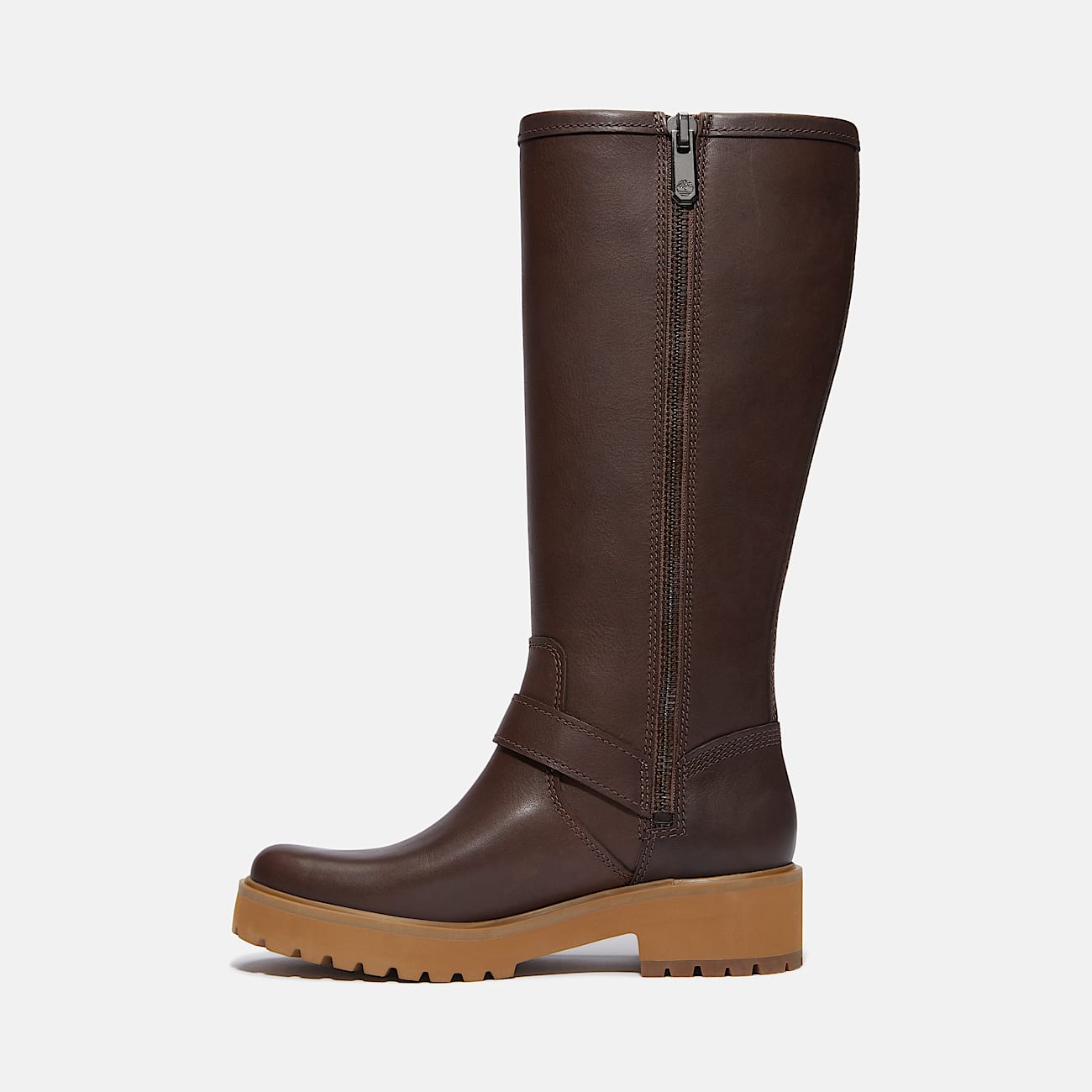 Womens Carnaby Cool Tall Zip Boot TBL Dark Brown FullGrain ALT6