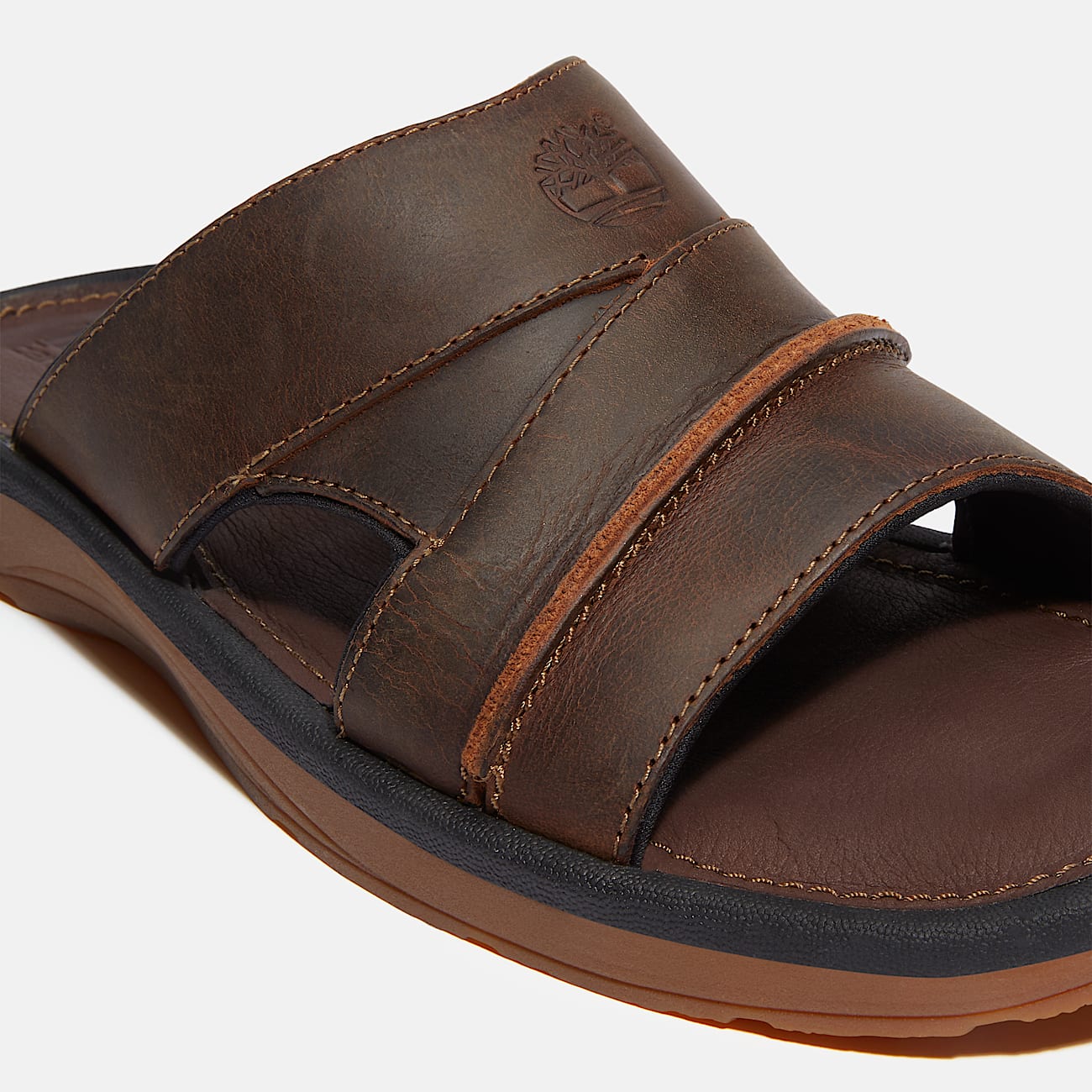 Mens Timberland Originals Slide Sandal TBL Brown ALT7