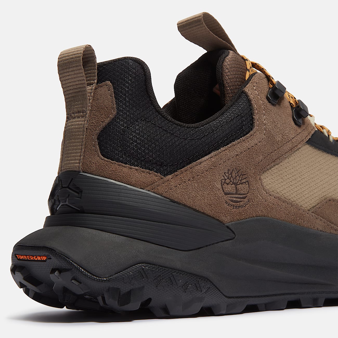 Mens Motion Access Low LaceUp Waterproof Sneaker TBL Medium Beige MeshMedium Brown ALT7