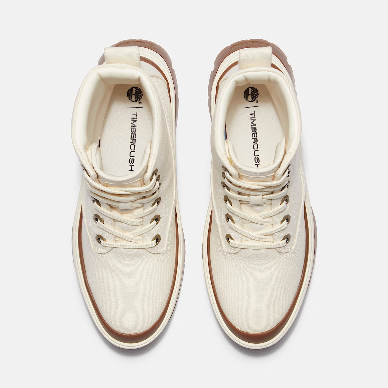 Womens Roxie Lane Mid LaceUp Boot TBL Natural Canvas ALT2