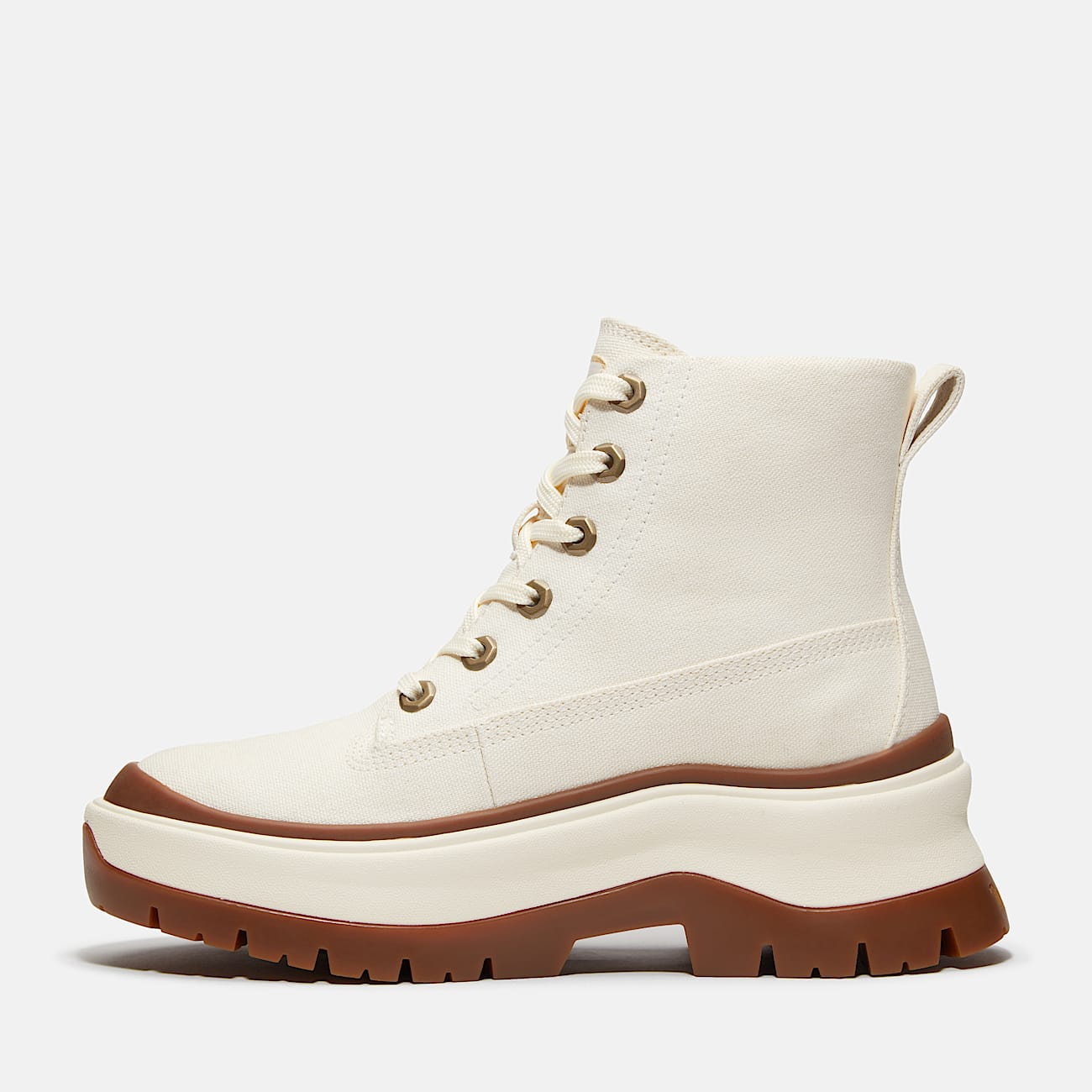 Womens Roxie Lane Mid LaceUp Boot TBL Natural Canvas ALT6