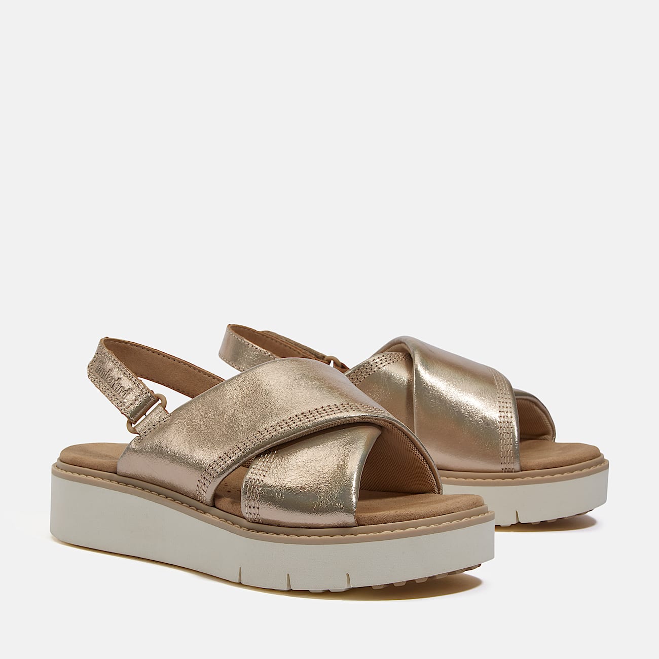 Sandale Safari Dawn  bride dajustement arrire pour femmes TBL Dor mtallique ALT4