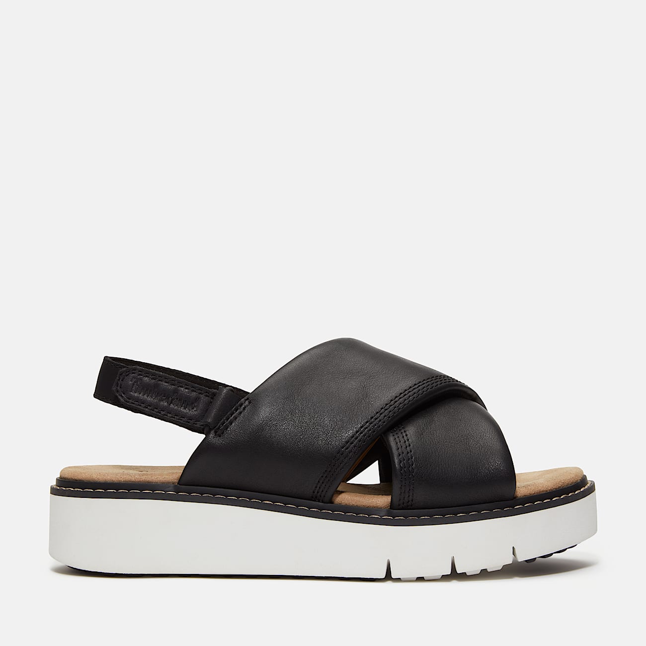 Womens Safari Dawn Backstrap Sandal TBL Black FullGrain HERO