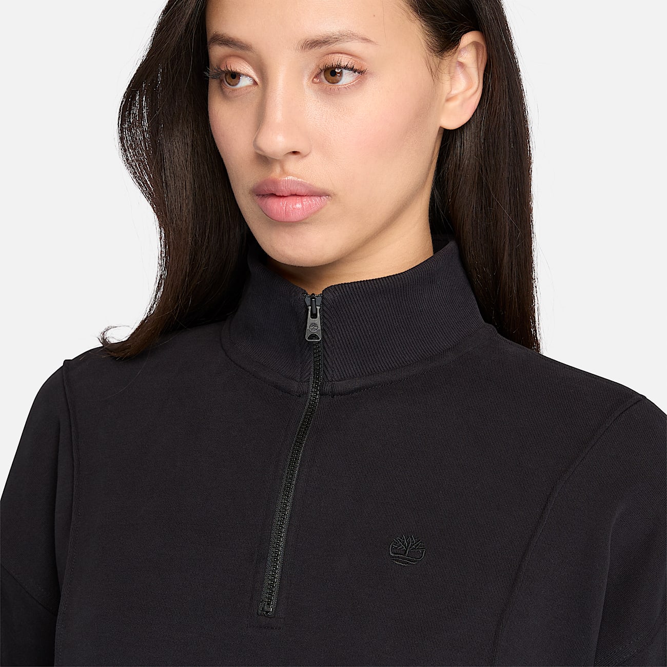 Sweatshirts para Mujer Lush con cierre de 14 TBL Negro ALT2