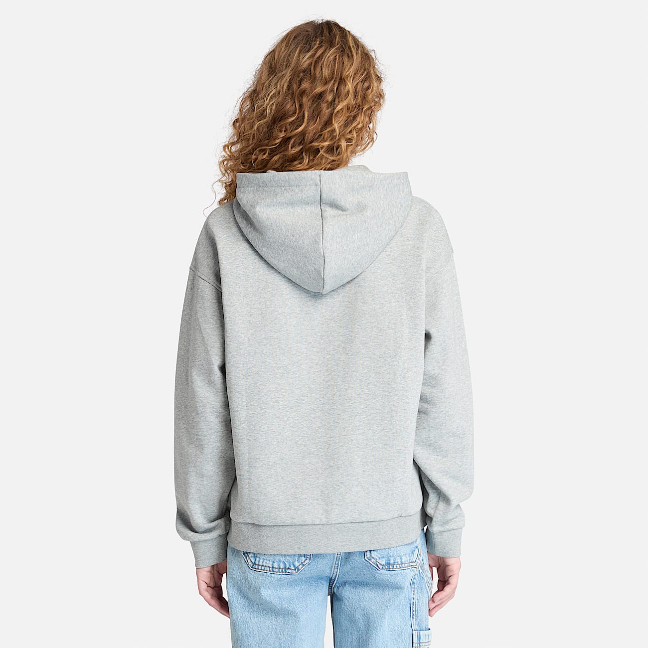 Sudadera con capucha Northwood Brushed Back para mujer TBL Gris jaspeado ALT9