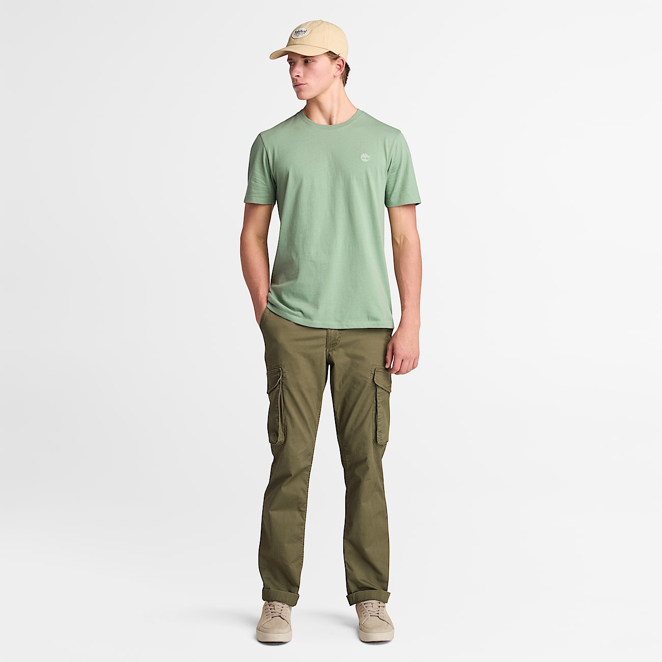 Men's Oyster River US Chest Logo Short Sleeve T-Shirt - 2