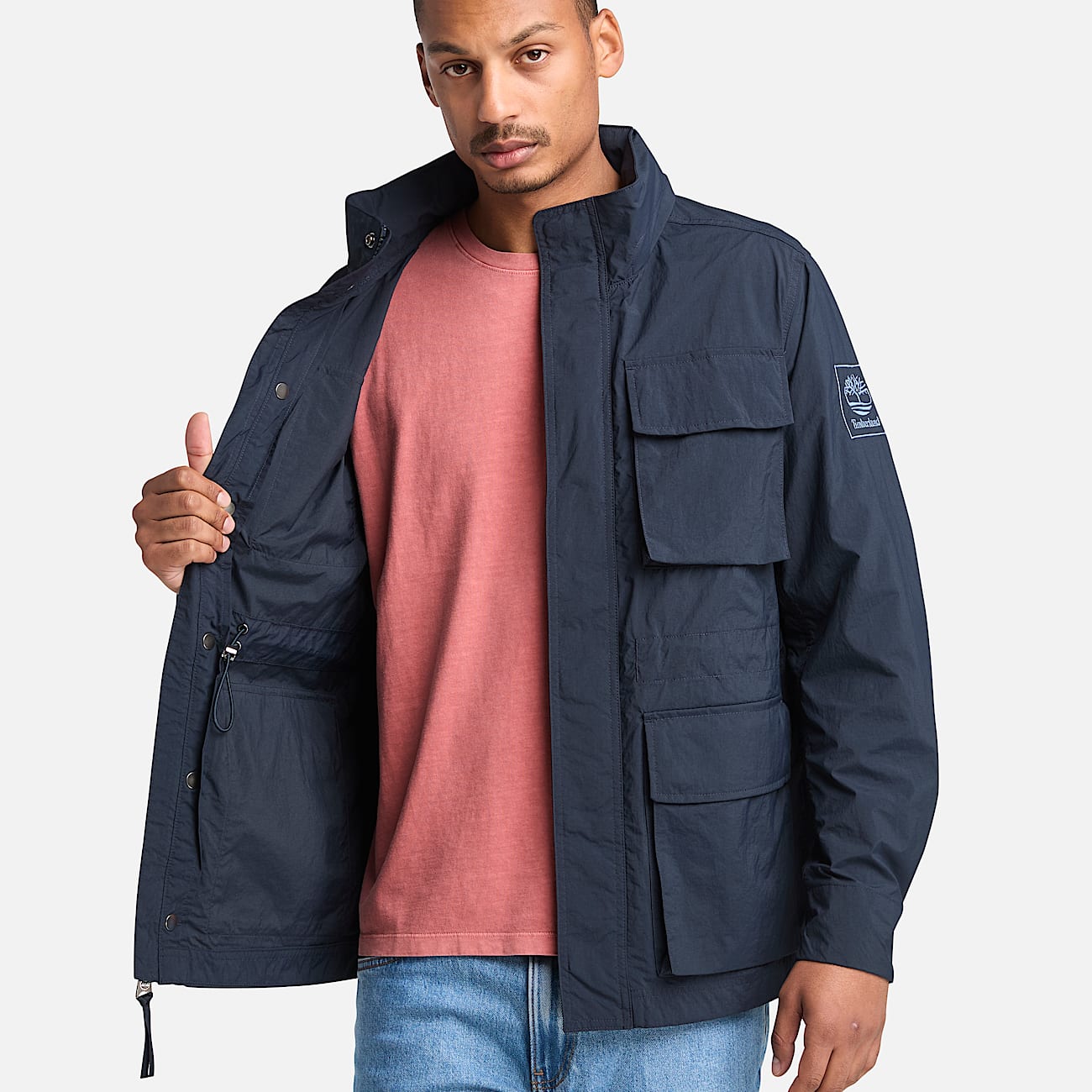 Mens Abington Durable WaterRepellent Field Jacket TBL Dark Sapphire ALT3