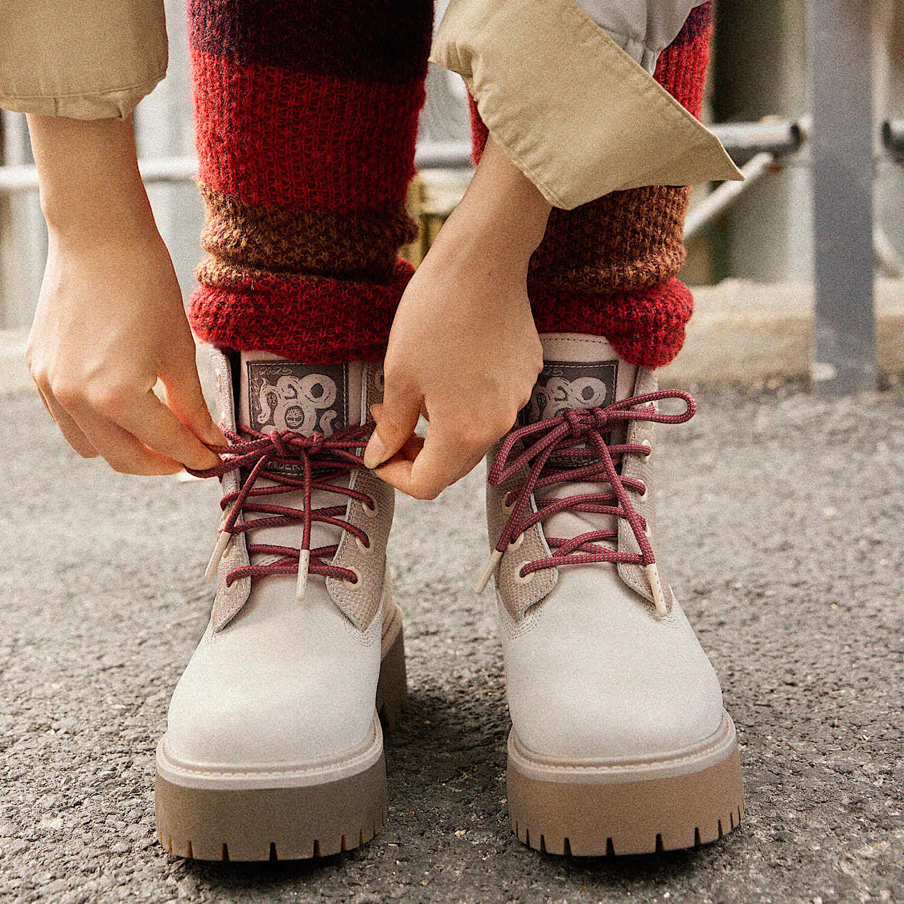 Botas con plataforma para Mujer Year of the Snake  Stone Street 6" Waterproof - 5
