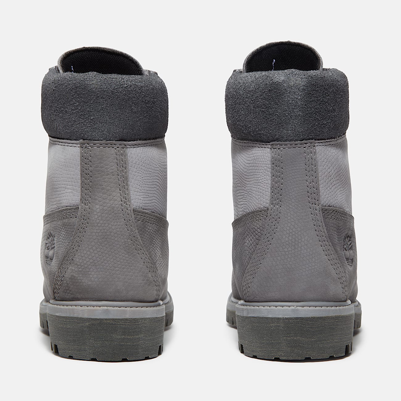 Mens Timberland Premium 6Inch Waterproof Boot TBL Medium Grey Nubuck ALT5