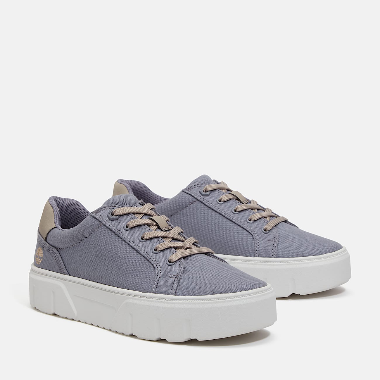 Womens Laurel Court Low LaceUp Sneaker TBL Purple Canvas ALT4
