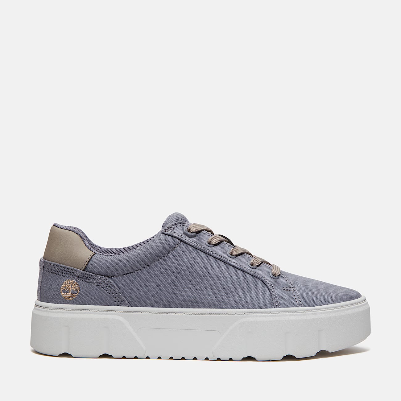 Womens Laurel Court Low LaceUp Sneaker TBL Purple Canvas HERO