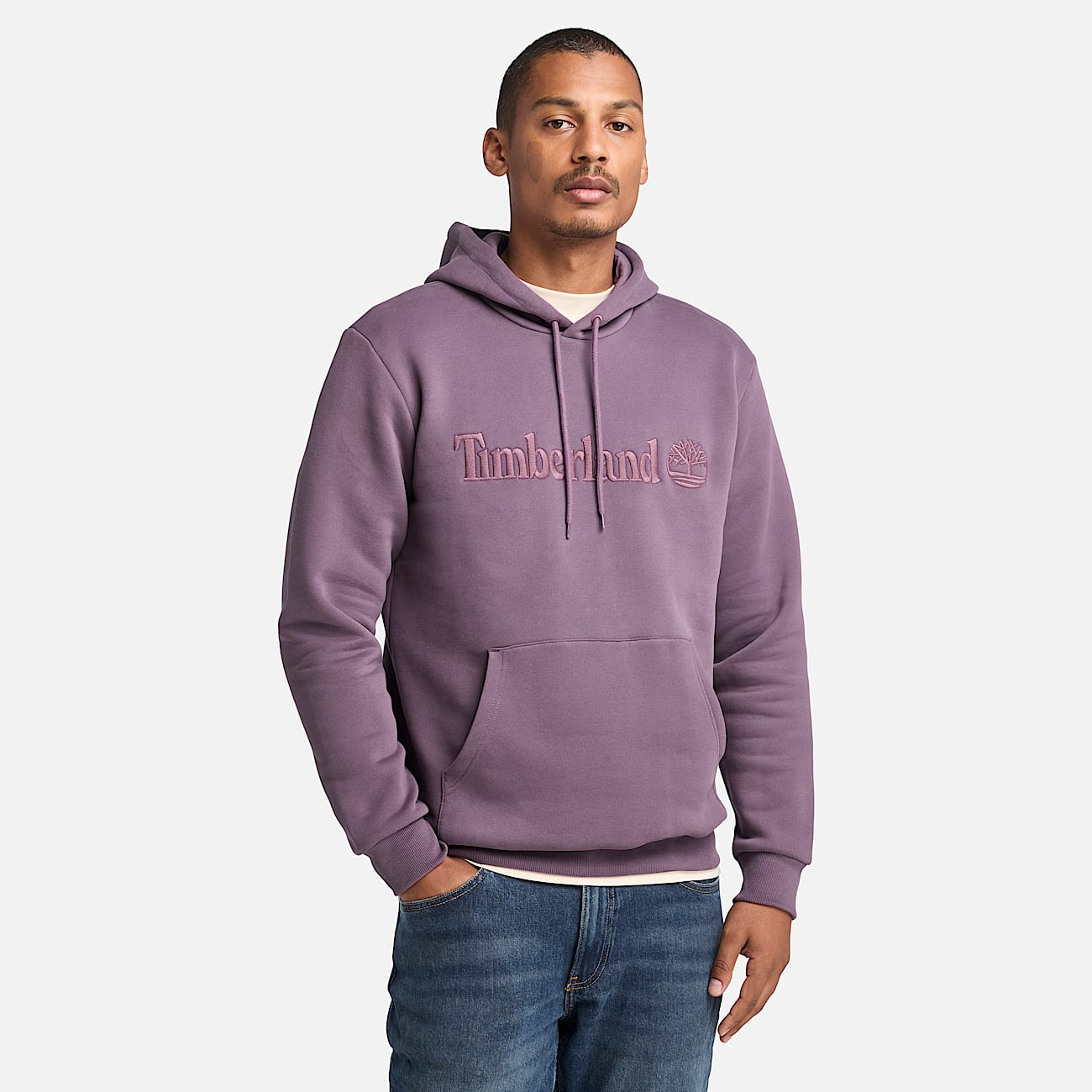 Mens Hampton Hoodie TBL Vintage Violet HERO