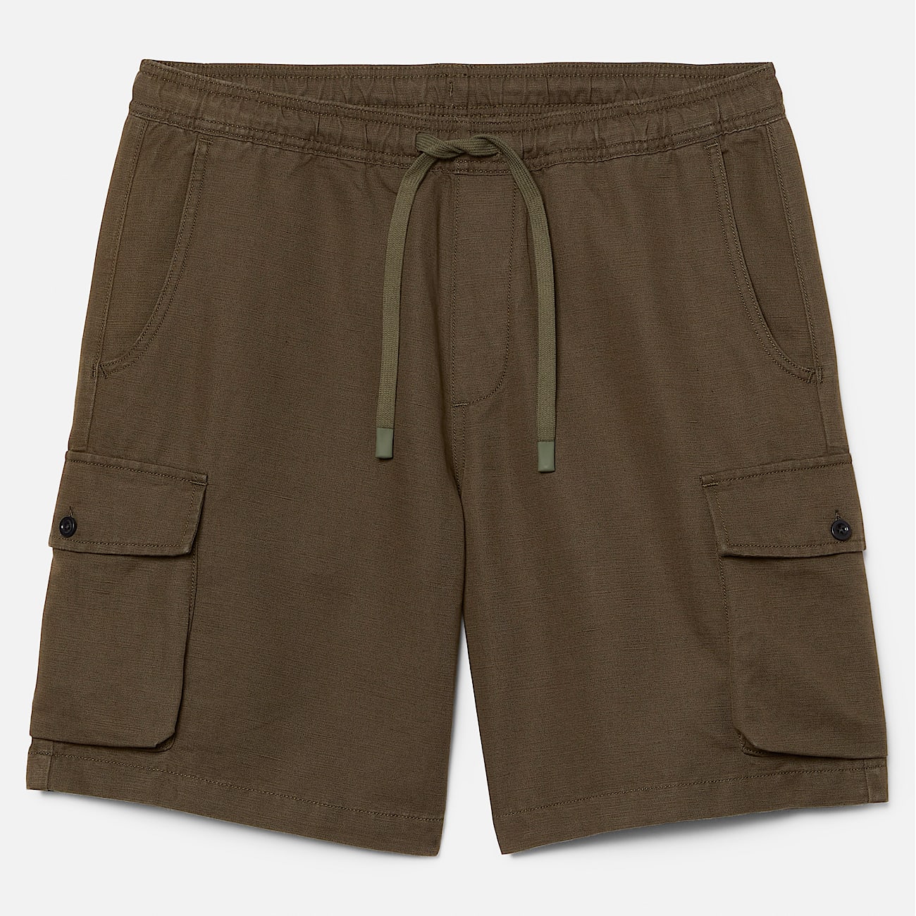 Men's Cotton Linen Utility Short