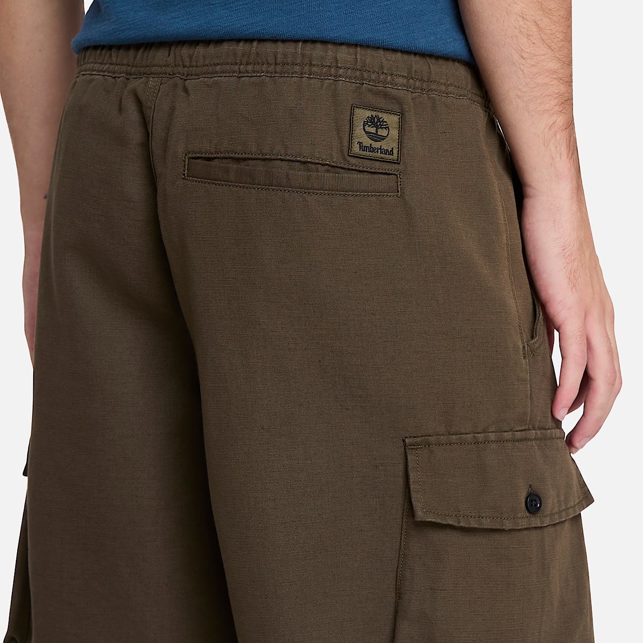 Men's Cotton Linen Utility Short - 3
