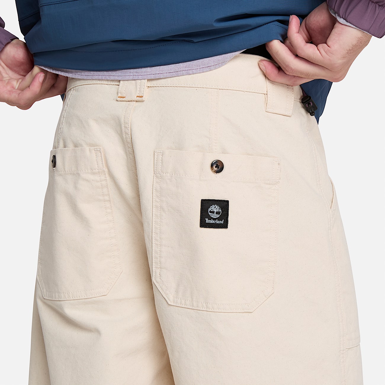 Mens Goffstown Fatigue Washed Canvas Short TBL Undyed ALT2