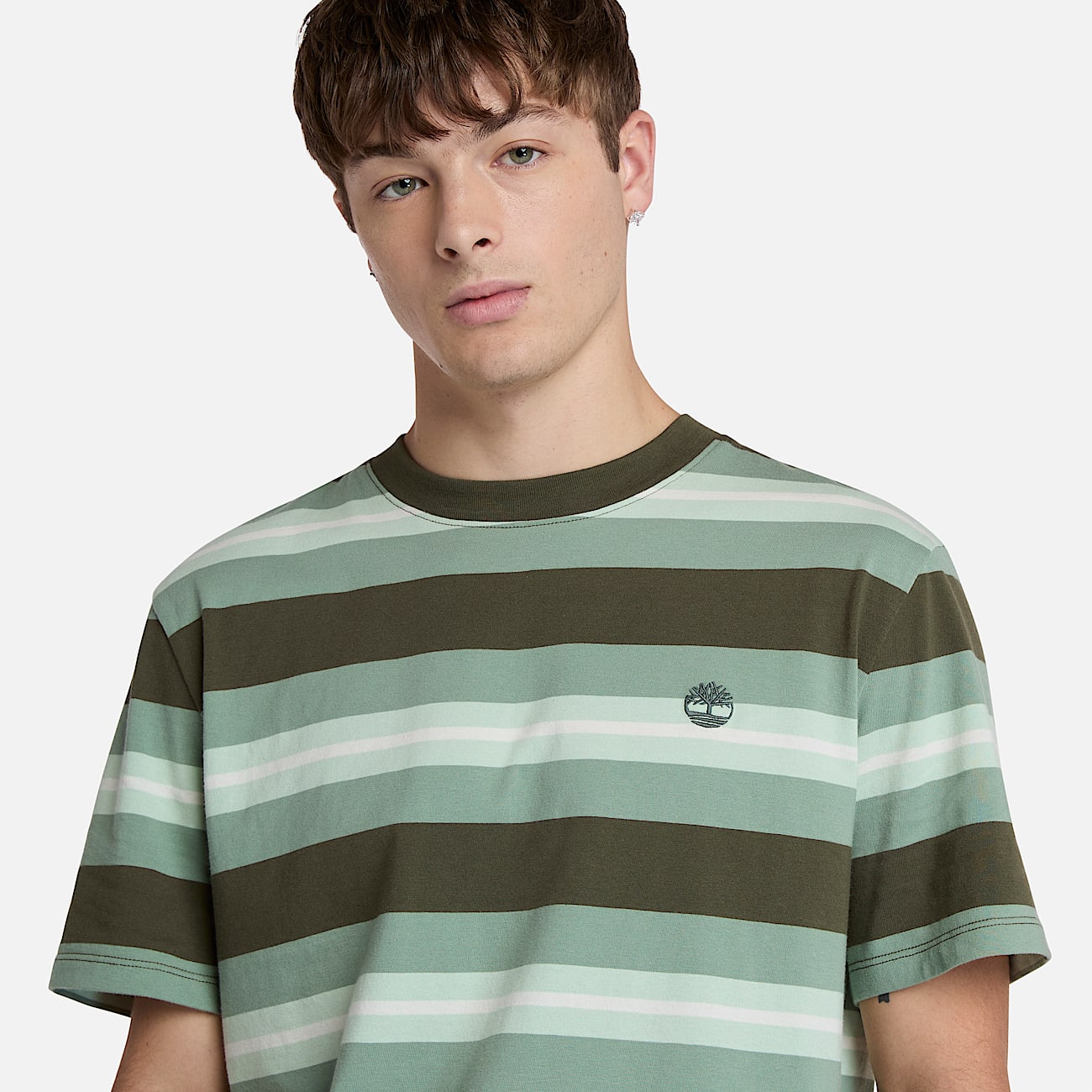 Men's Striped Short-Sleeve T-Shirt - 3