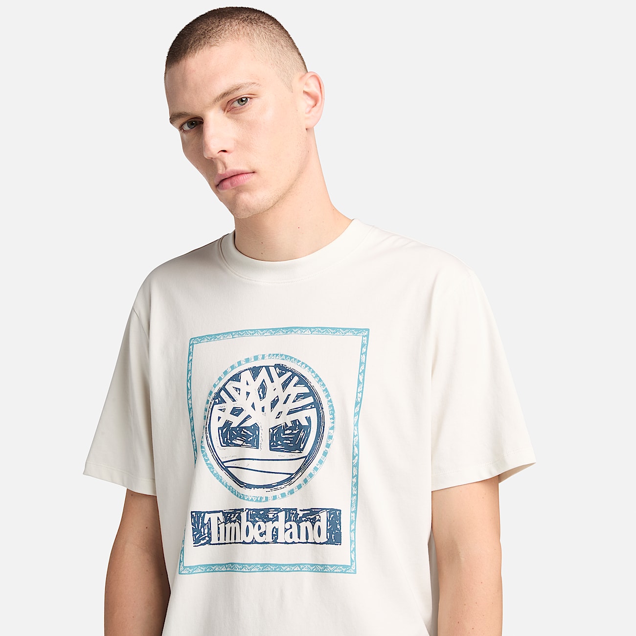 Men's Front Seasonal Stack Logo T-Shirt - 3