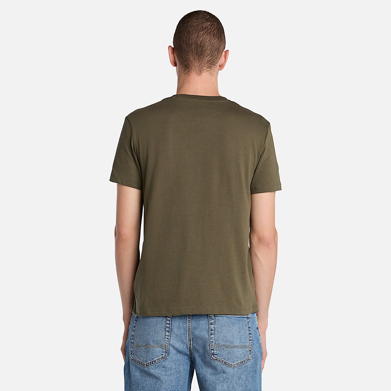 Mens Dunstan River ShortSleeve TShirt TBL Leaf Green ALT9