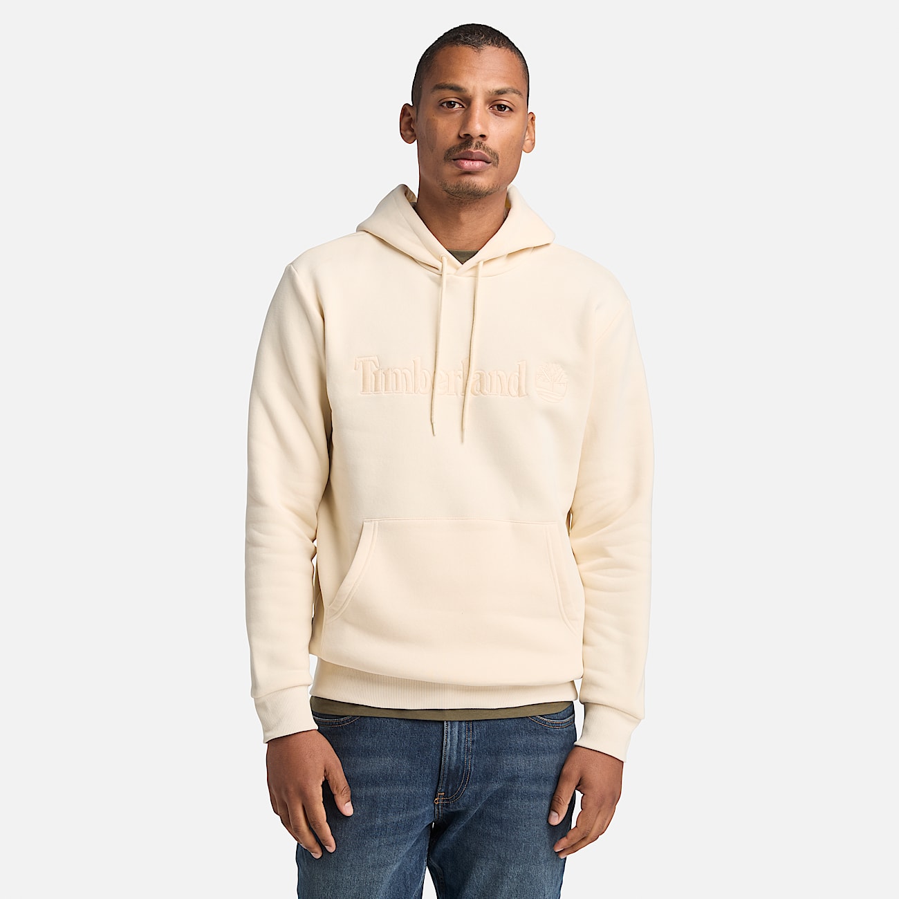 Hoodie  Hampton para hombre TBL Humo blanco HERO